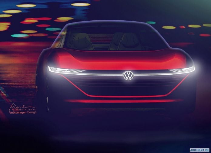 2018 Volkswagen ID Vizzion Concept - фотография 31 из 49
