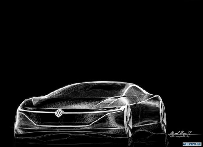 2018 Volkswagen ID Vizzion Concept - фотография 33 из 49