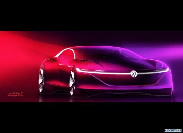 2018 Volkswagen ID Vizzion Concept - фотография 35 из 49