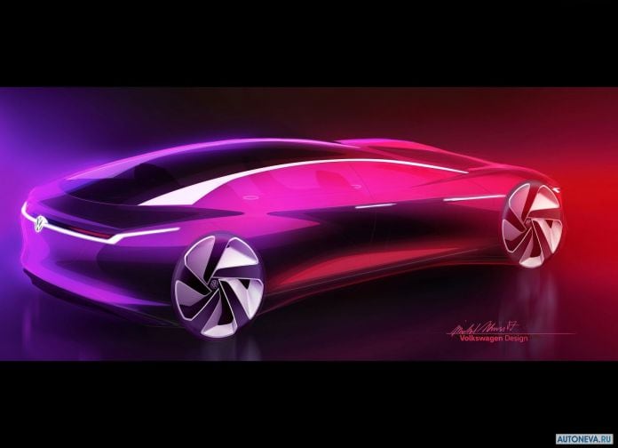 2018 Volkswagen ID Vizzion Concept - фотография 36 из 49