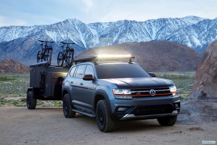 2019 Volkswagen Atlas Basecamp Concept - фотография 1 из 24