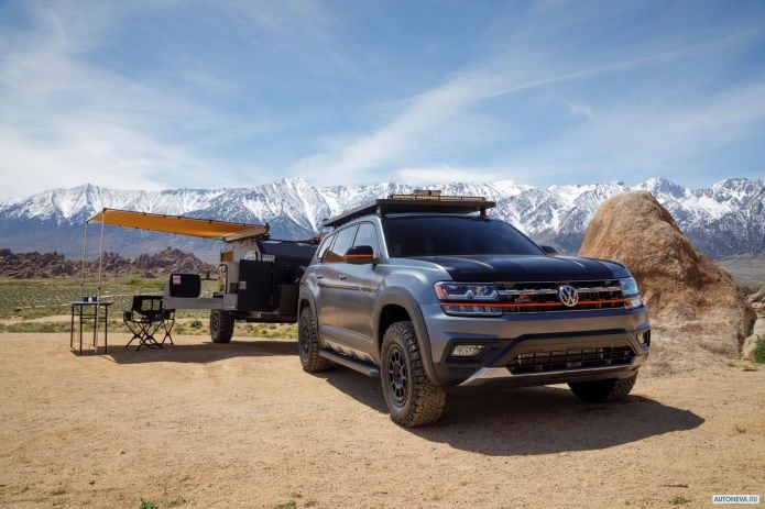 2019 Volkswagen Atlas Basecamp Concept - фотография 2 из 24 2019 Volkswagen Atlas Basecamp Concept - фотография 2 из 24