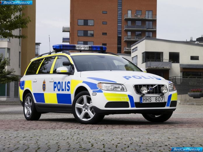 2008 Volvo V70 Police Car - фотография 1 из 3