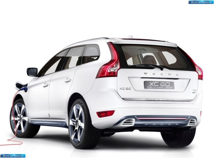 2012 Volvo XC60 plug-in hybrid concept - фотография 2 из 21