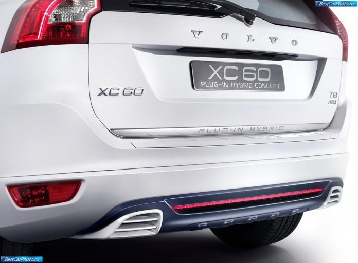 2012 Volvo XC60 plug-in hybrid concept - фотография 12 из 21