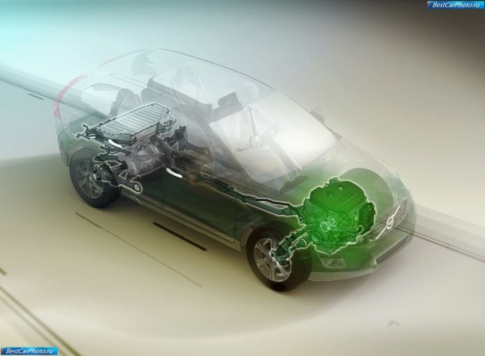 2012 Volvo XC60 plug-in hybrid concept - фотография 18 из 21