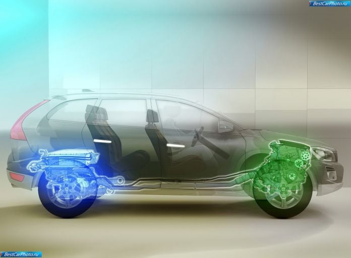 2012 Volvo XC60 plug-in hybrid concept - фотография 19 из 21