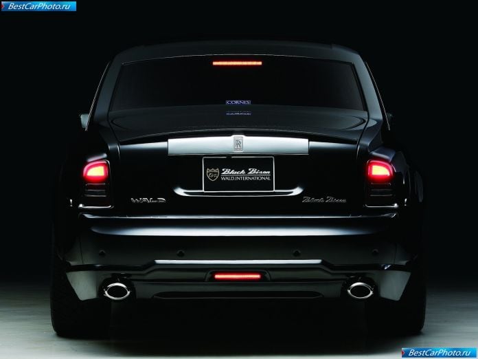 2003 Wald Rolls-royce Phantom Black Bison - фотография 6 из 15