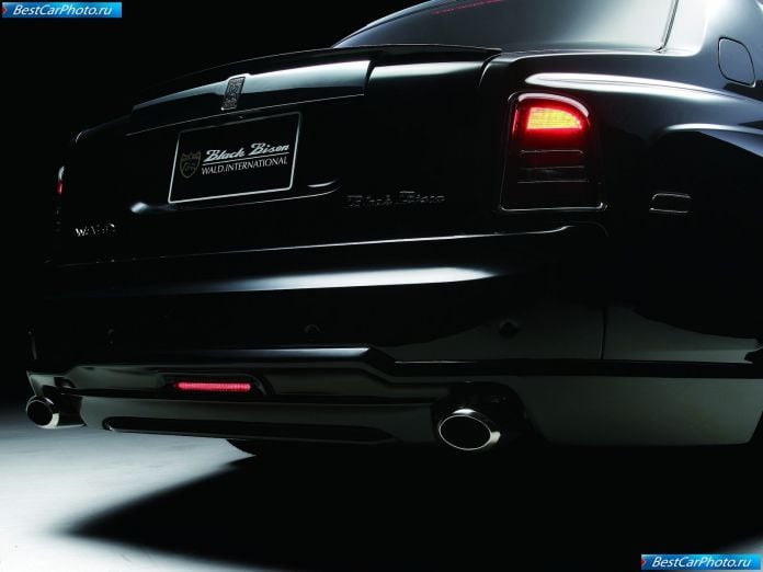 2003 Wald Rolls-royce Phantom Black Bison - фотография 9 из 15