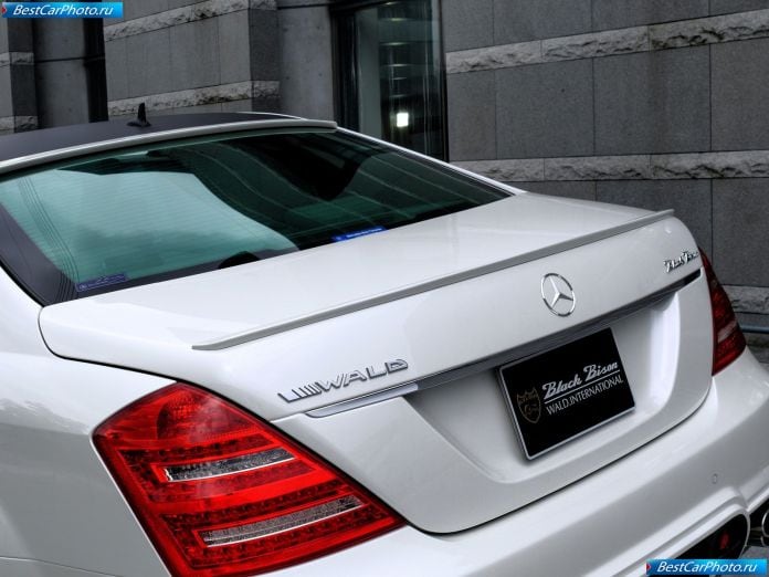 2009 Wald Mercedes-benz S-class W221 Black Bison - фотография 30 из 47