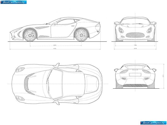 2009 Zagato Yes Perana Z-one - фотография 15 из 15 2009 Zagato Yes Perana Z-one - фотография 15 из 15